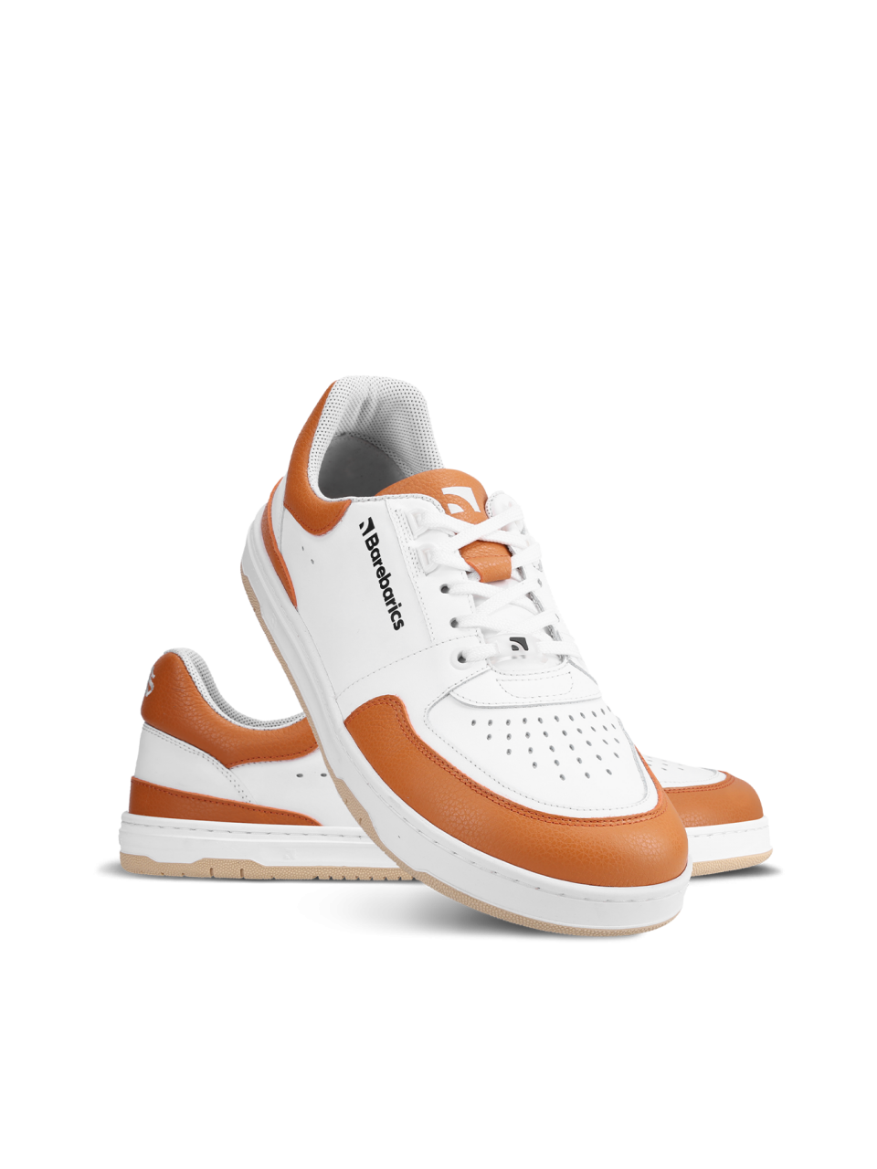 Barefoot Sneakers Barebarics Wave - White & Orange