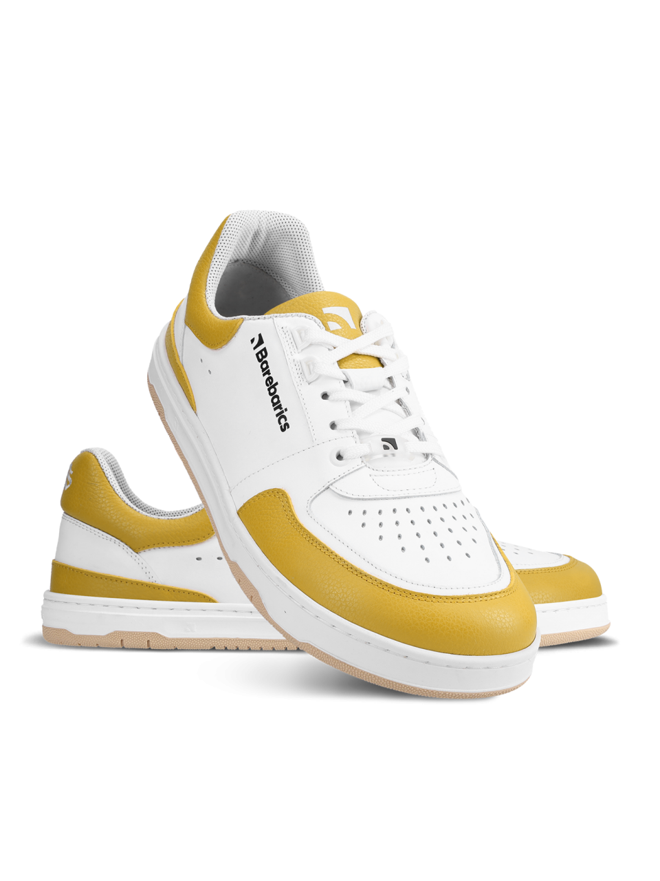 Barefoot tornacipő Barebarics Wave - White & Sunset Yellow