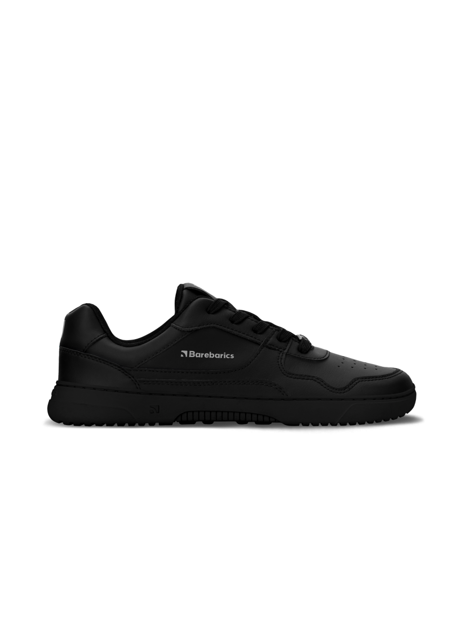 Barefoot Sneakers Barebarics Zing - All Black - Leather