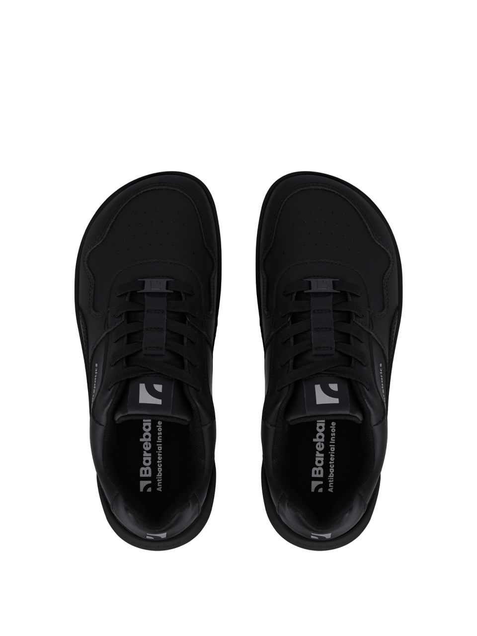 Barefoot Sneakers Barebarics Zing - All Black - Leather