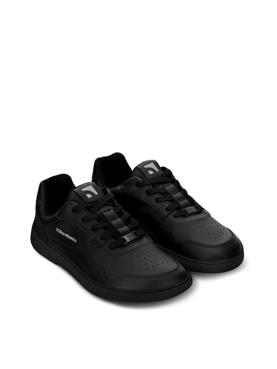 Barefoot Sneakers Barebarics Zing - All Black - Leather