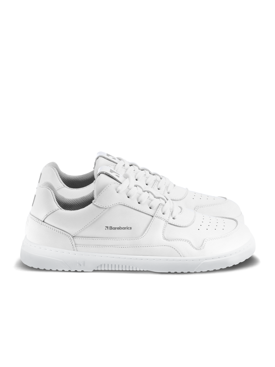 Barefoot tornacipő Barebarics Zing - All White - Leather