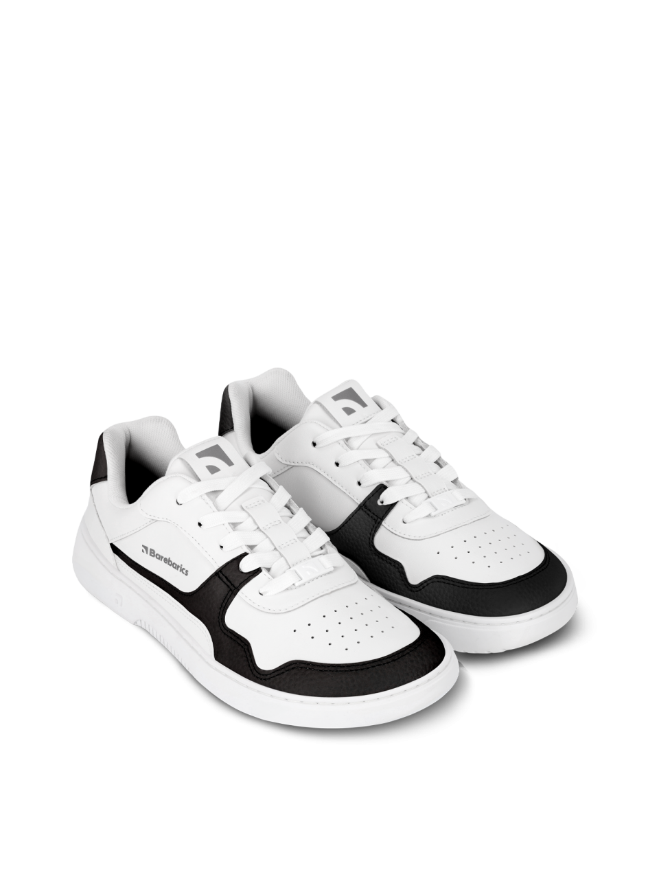 Barefoot tornacipő Barebarics Zing - White & Black - Leather