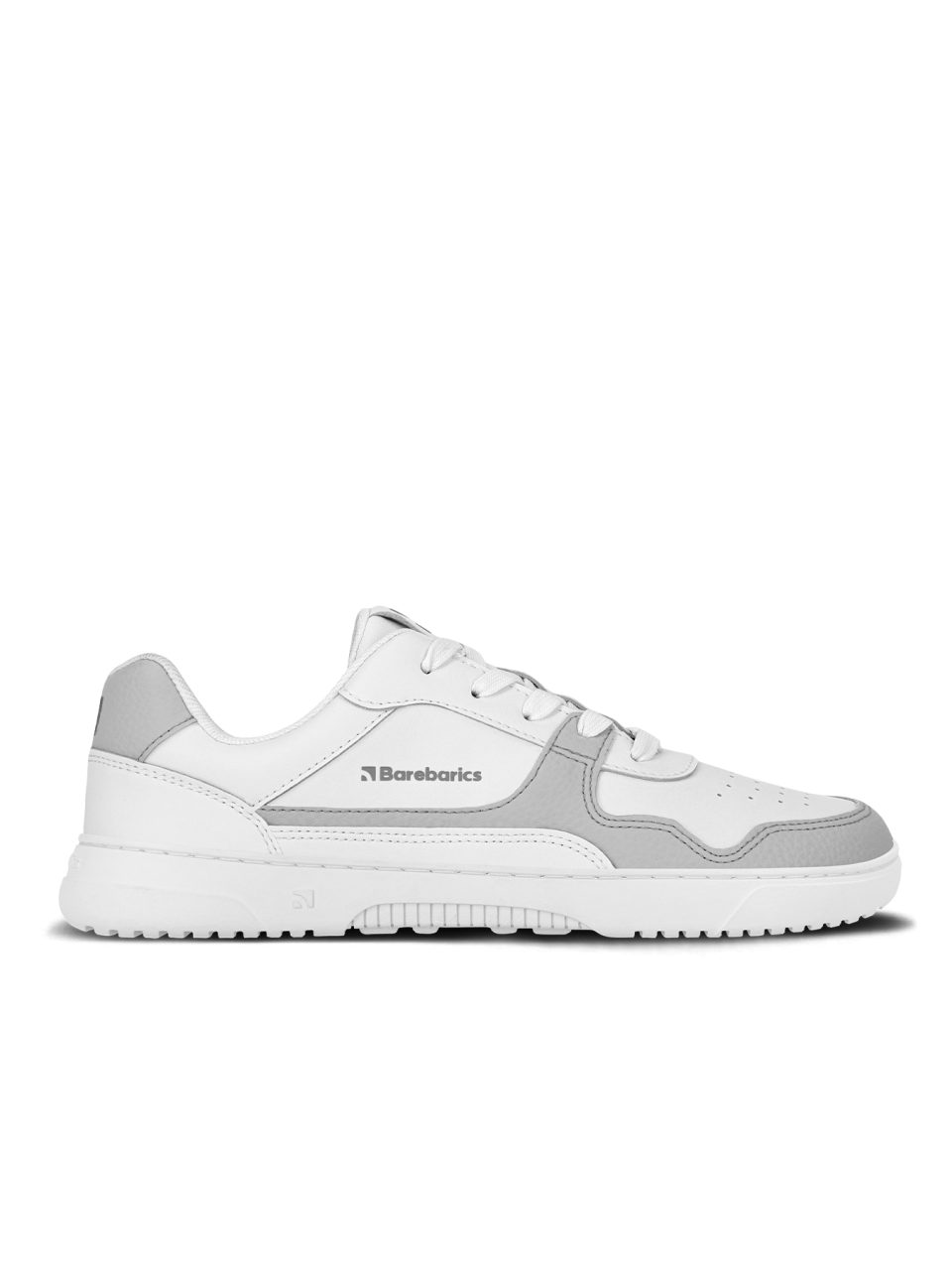 Barefoot tornacipő Barebarics Zing - White & Light Grey - Leather