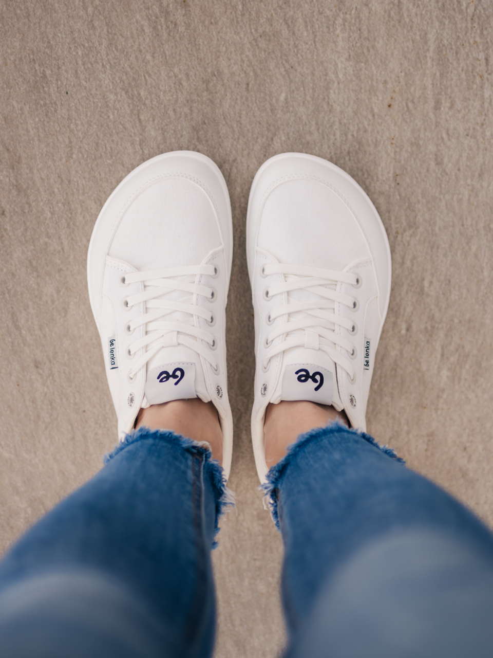 Barfuß Sneakers Be Lenka Rebound - All White