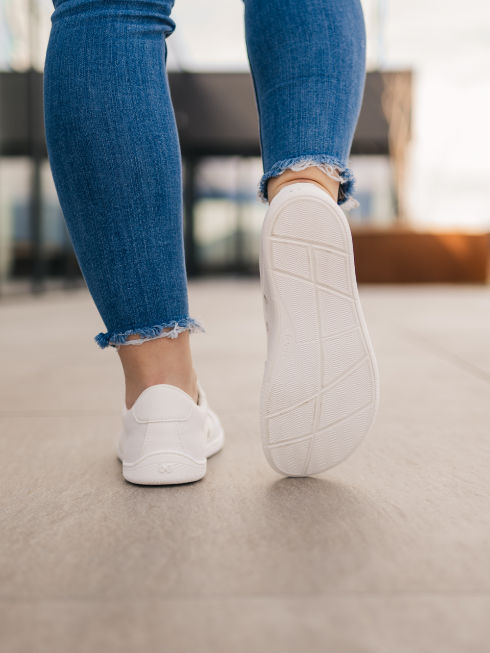 Barefoot baskets Be Lenka Rebound - All White