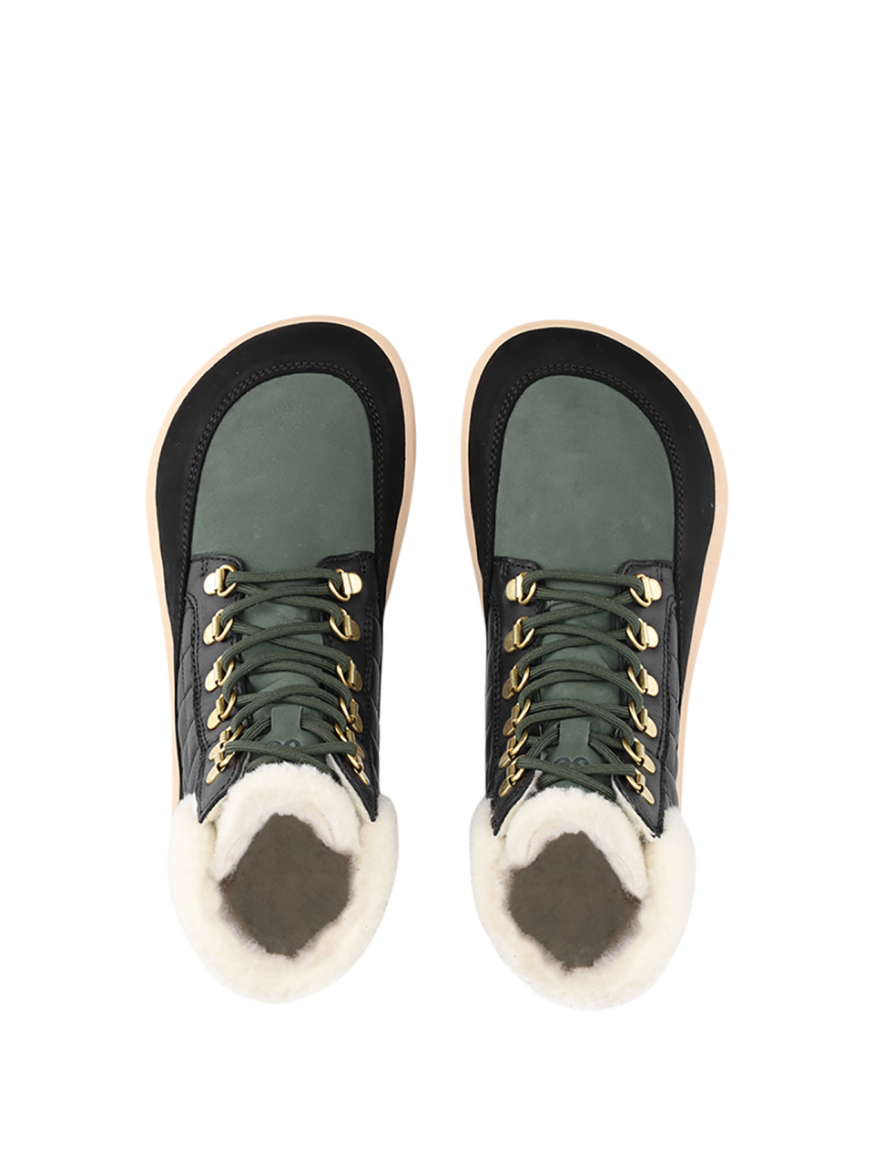 Barefoot scarpe Be Lenka Olivia - Black & Dark Green