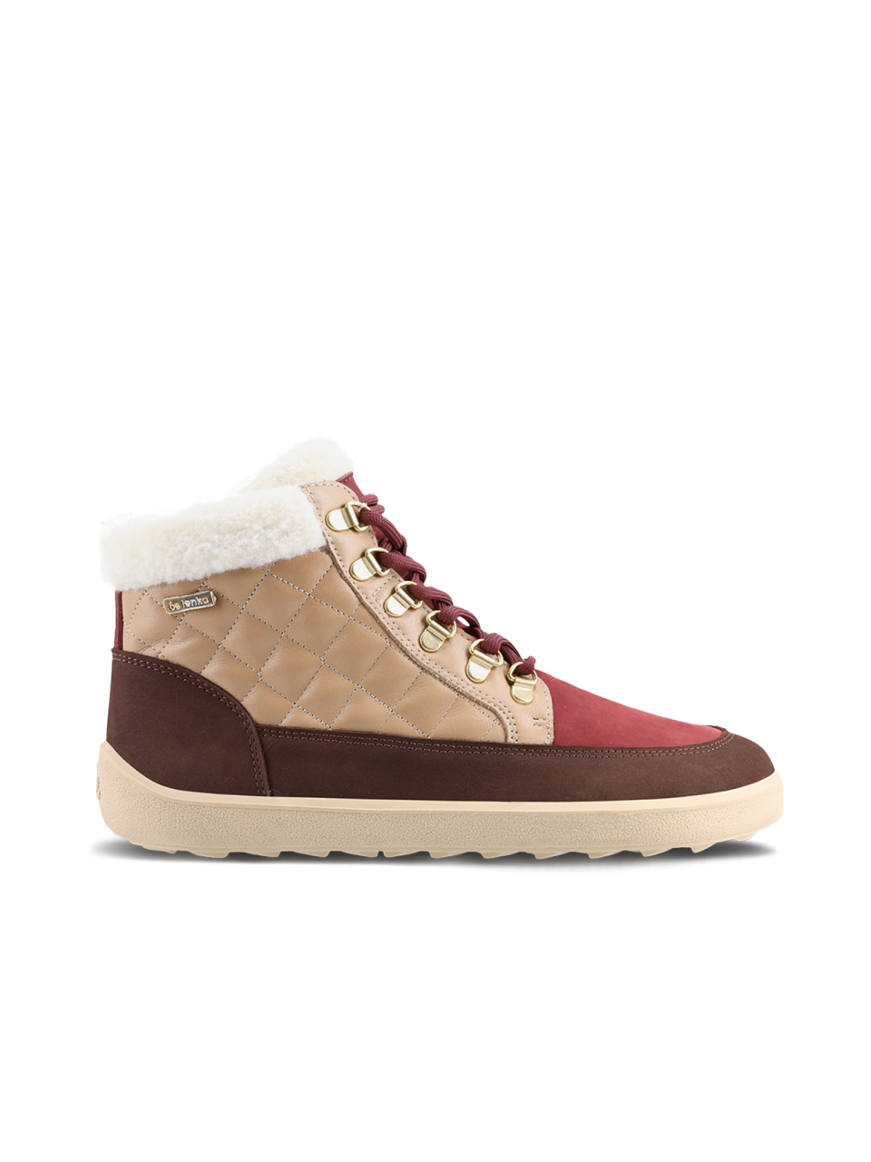 Barefoot cipők Be Lenka Olivia - Brown & Burgundy