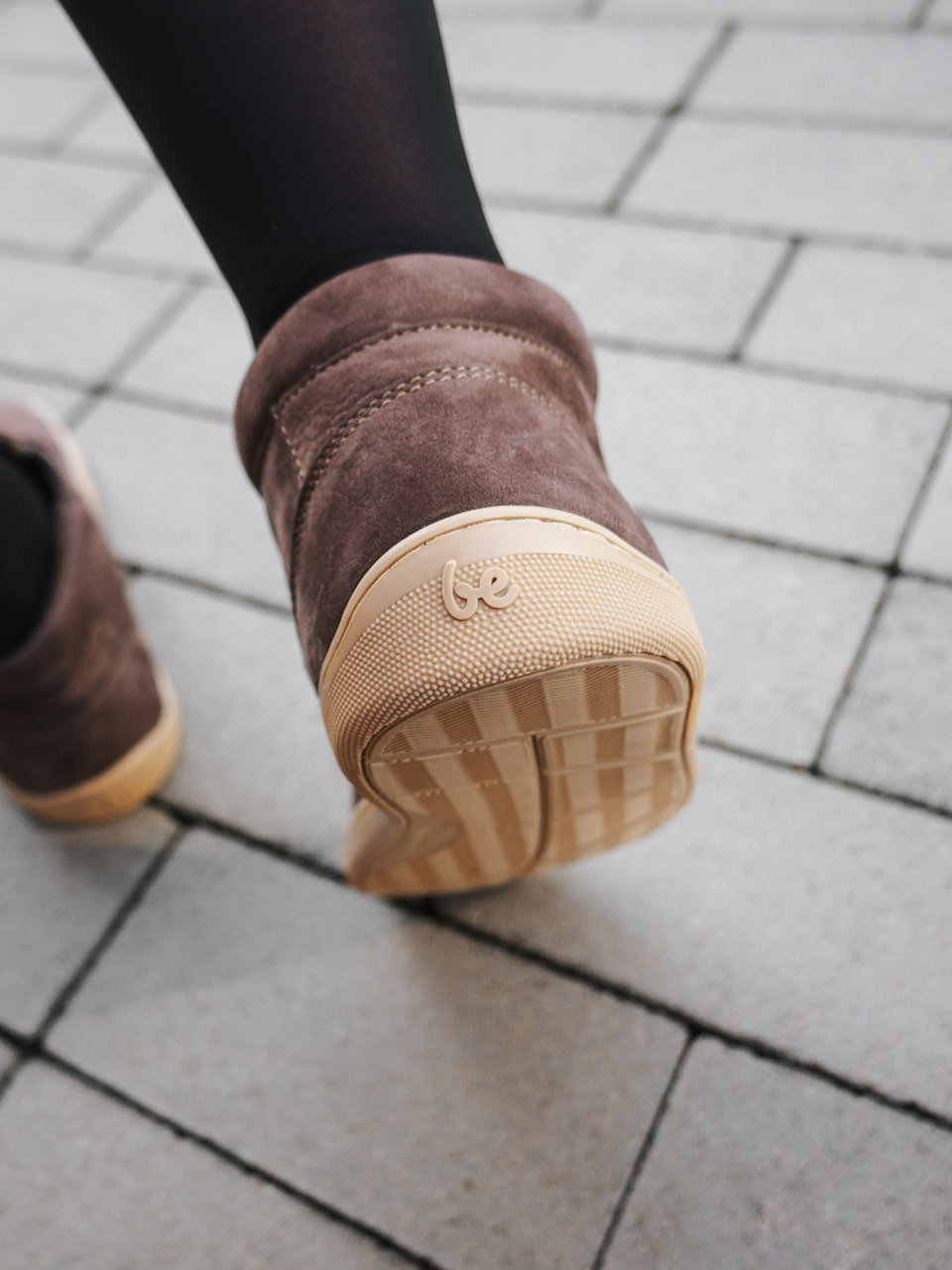 Barefoot Shoes - Be Lenka - Synergy - Fleece - Chocolate & Beige