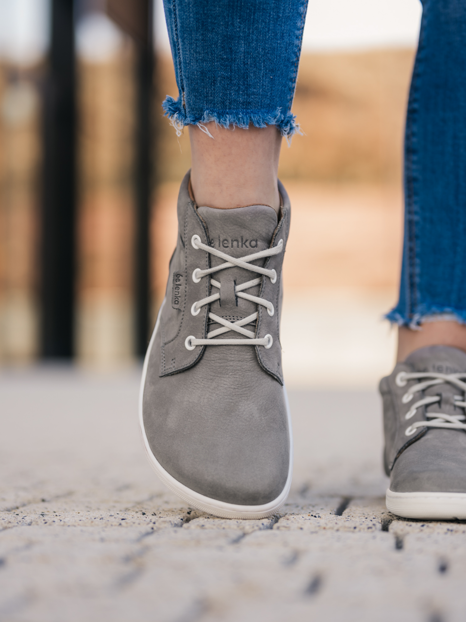 Barefoot Shoes Be Lenka Synergy - Pebble Grey