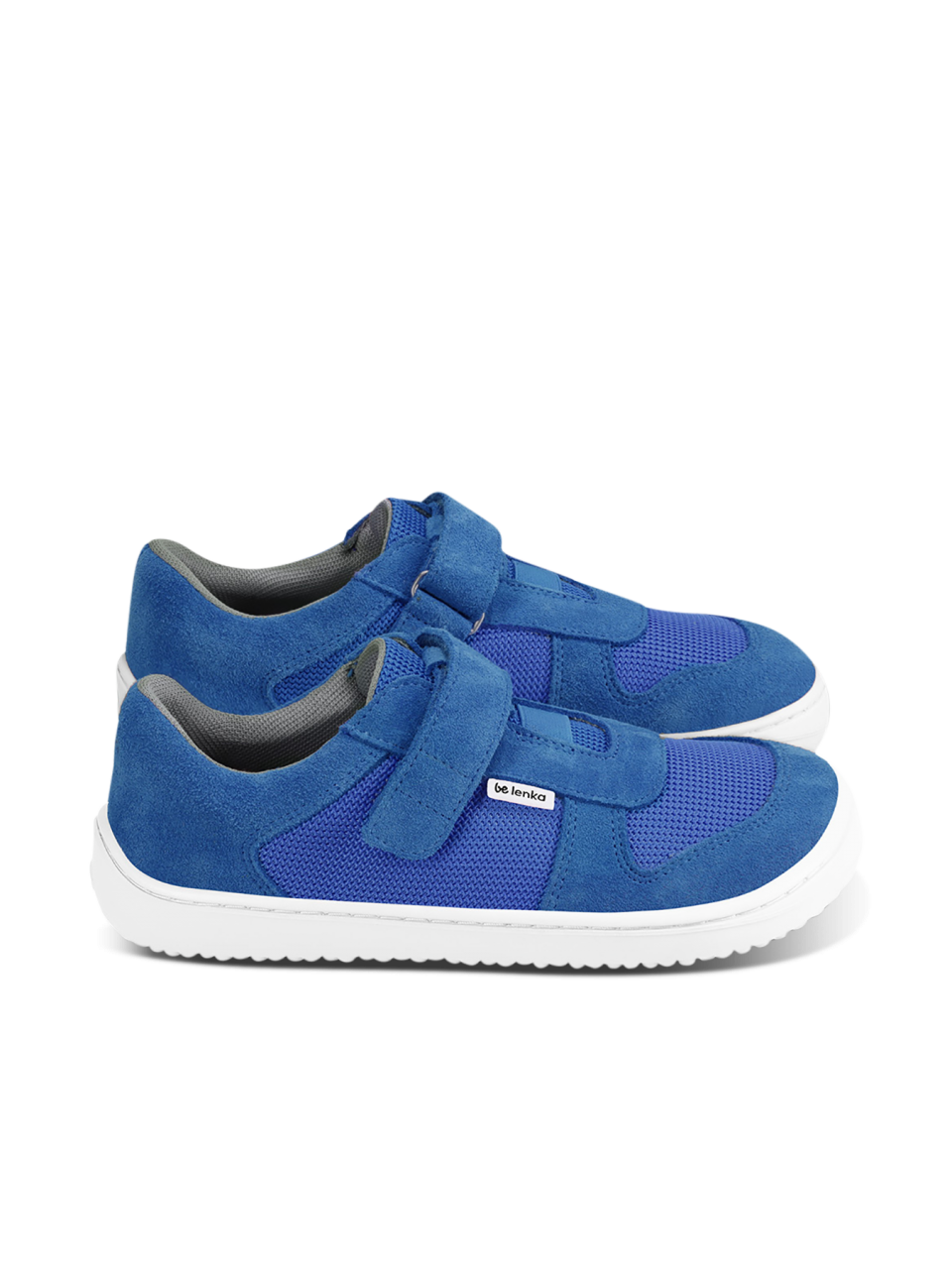 Be Lenka Kids barefoot sneakers Joy - Blue & White