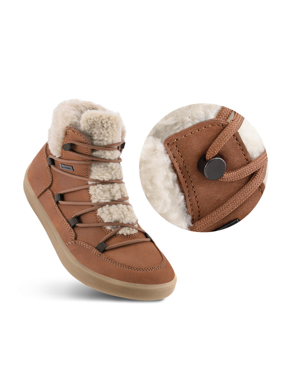 Winter Barefoot Boots Be Lenka Bliss - Brown