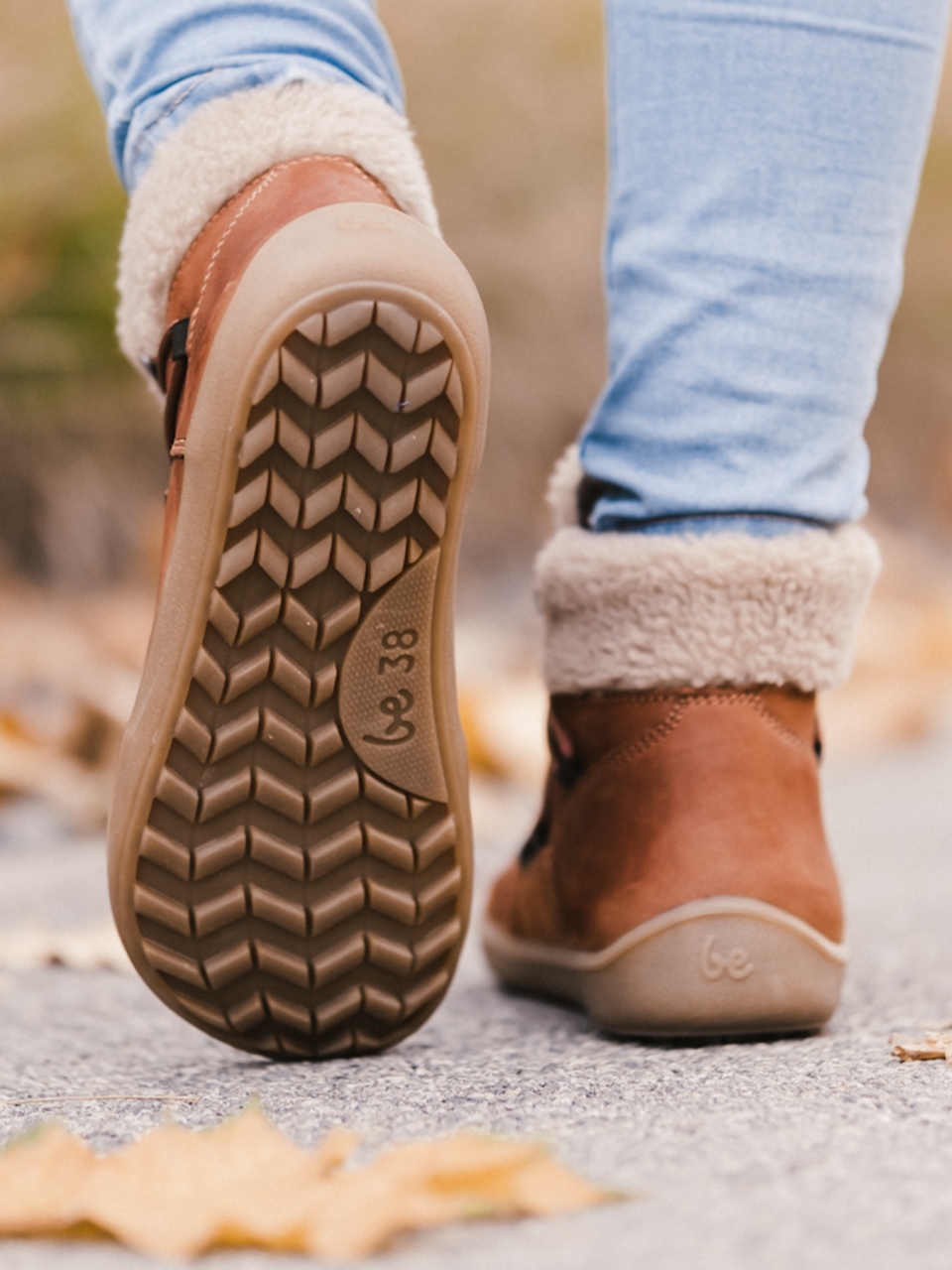 Zimné barefoot topánky Be Lenka Bliss - Brown