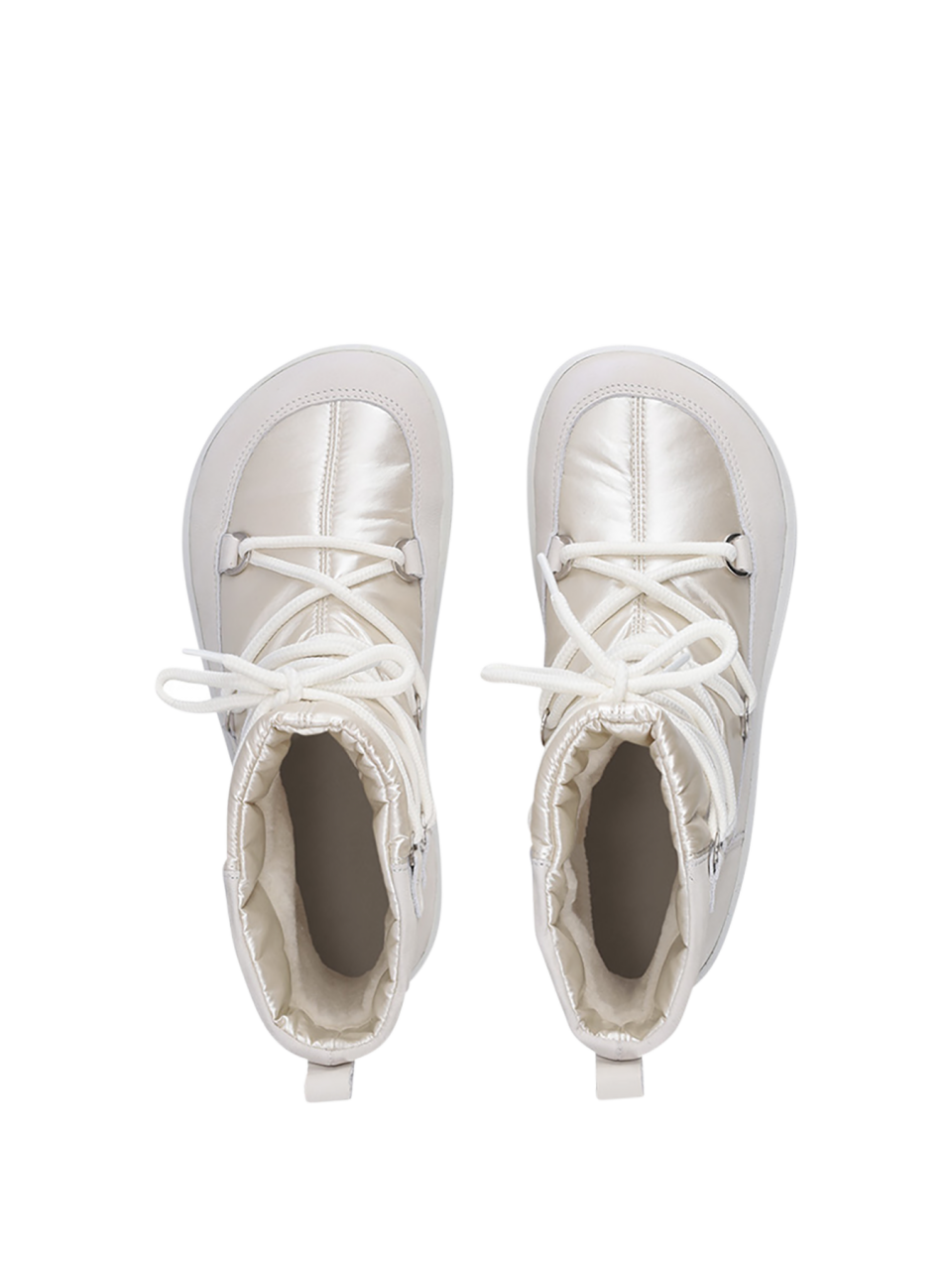 Barefoot chaussures d'hiver Be Lenka Snowfox Woman - Pearl White