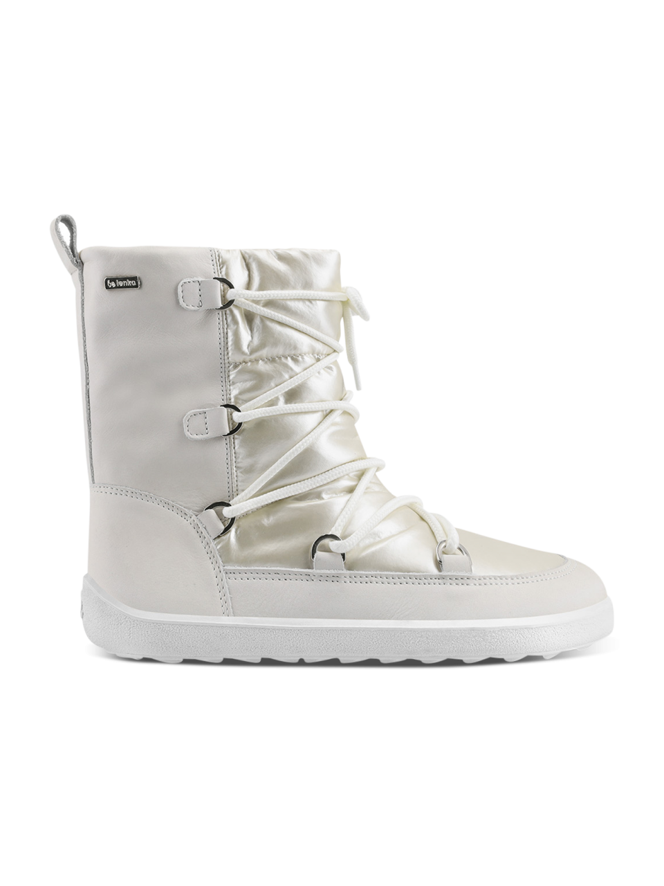 Barefoot scarpe invernali Be Lenka Snowfox Woman - Pearl White