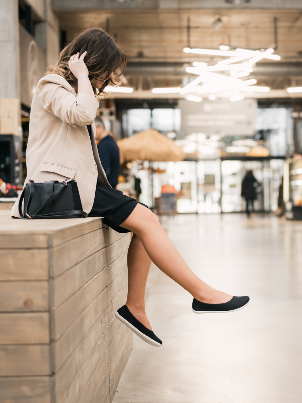 Ballet Flats Be Lenka Delight - Black