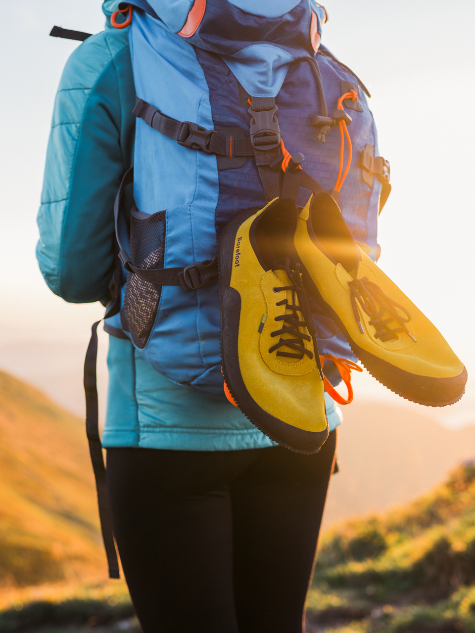 Barefoot chaussures Be Lenka Trailwalker 2.0 - Mustard