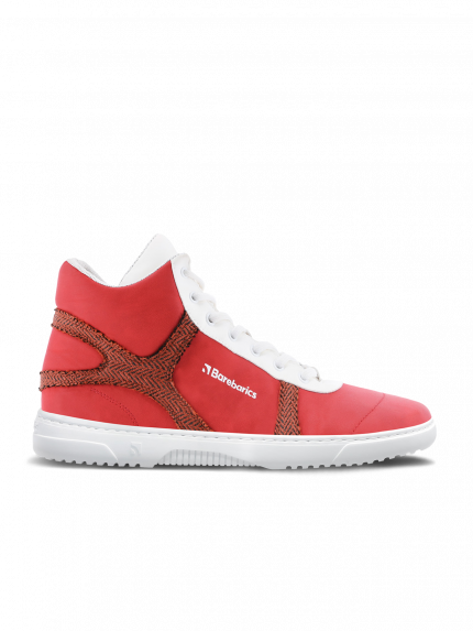 Barefoot Sneakers Barebarics - Hifly - Red & White