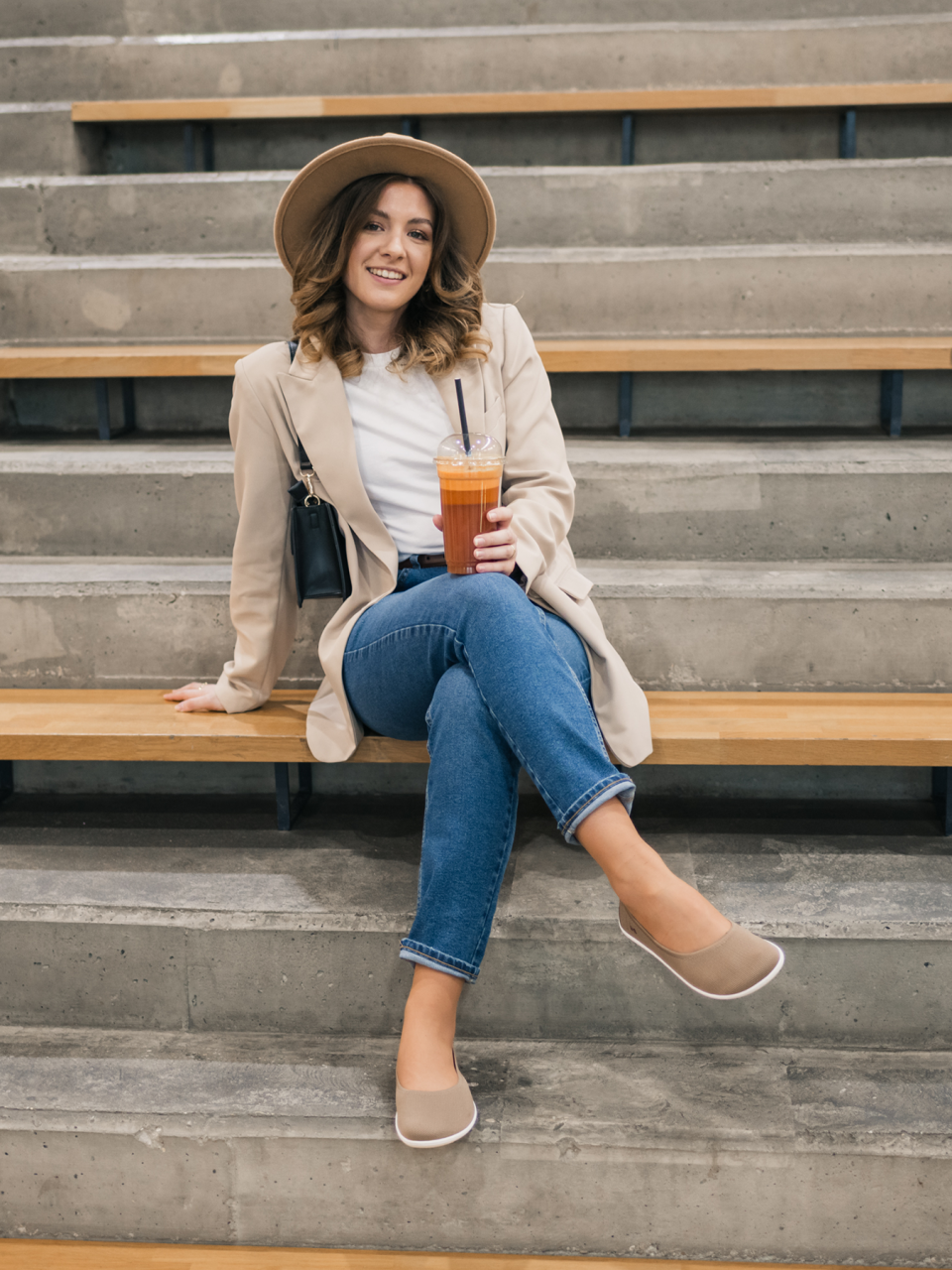 Ballet Flats Be Lenka Delight - Biscuit Brown