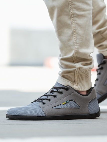 Barfuß Sneakers Be Lenka Whiz - Grey