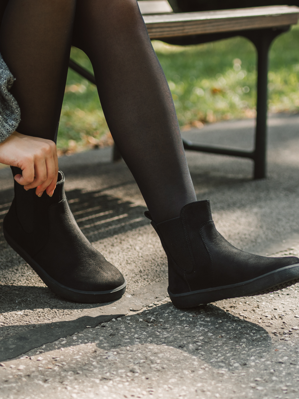 Barefoot chaussures Be Lenka Entice Neo - Matt Black