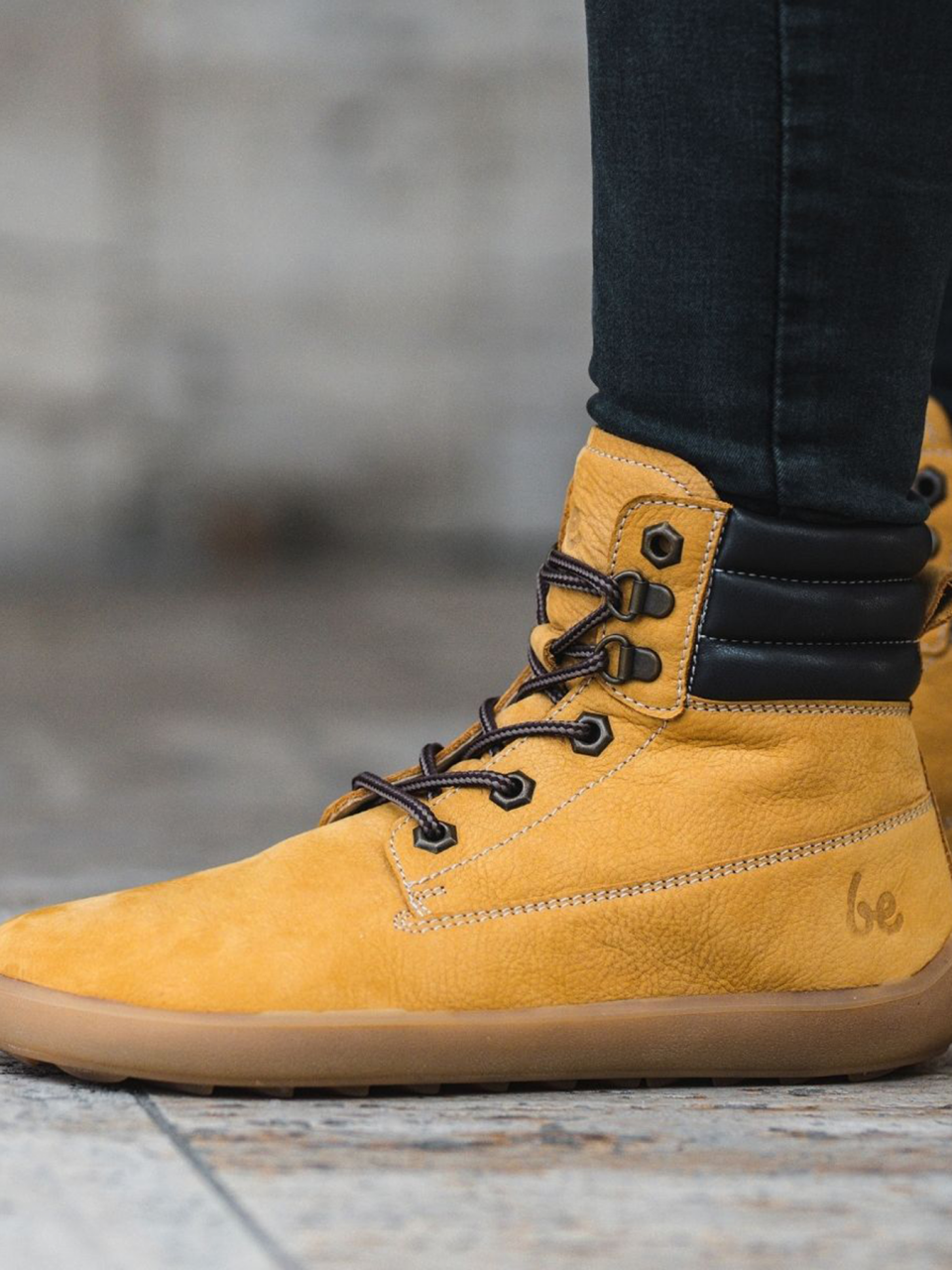 Barefoot Boots Be Lenka Nevada Neo - Mustard