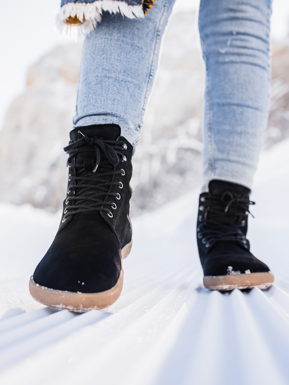 Chaussures Barefoot d'hiver Be Lenka Winter 3.0 - Matt Black