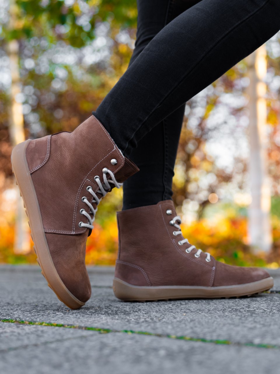 Téli barefoot cipő Be Lenka Winter 3.0 - Walnut Brown