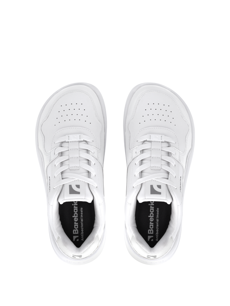 Barefoot tornacipő Barebarics Zing - All White - Leather