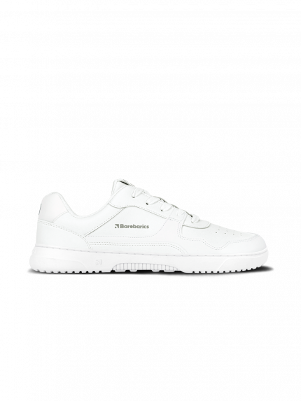 Barefoot tornacipő Barebarics Zing - All White - Leather