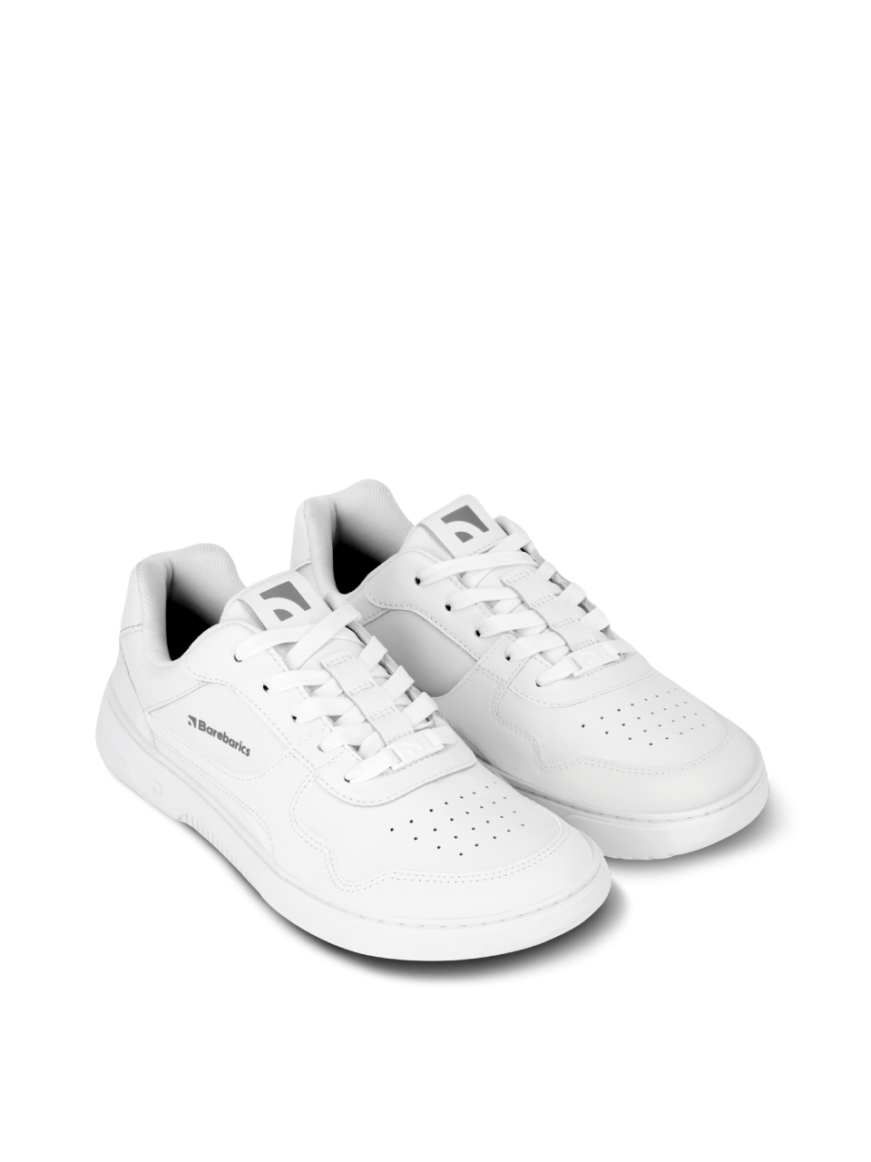 Barefoot Sneakers Barebarics Zing - All White - Leather