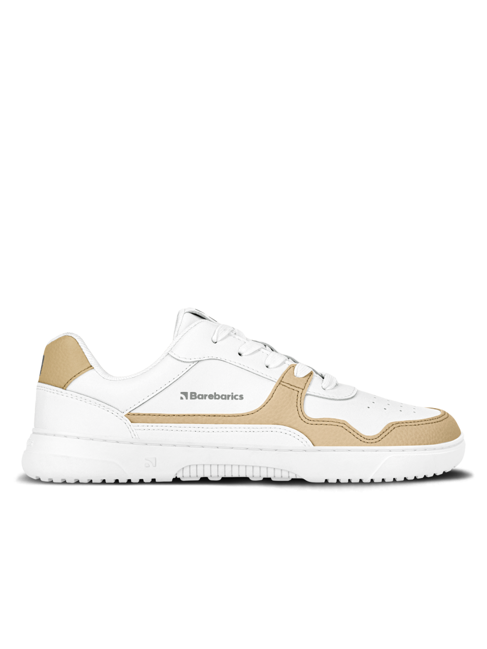 Barefoot tornacipő Barebarics Zing - White & Cream - Leather