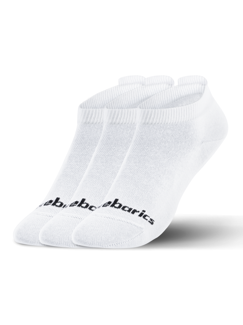 Barebarics - Barefoot Socks - Low-cut - White - 3 pack