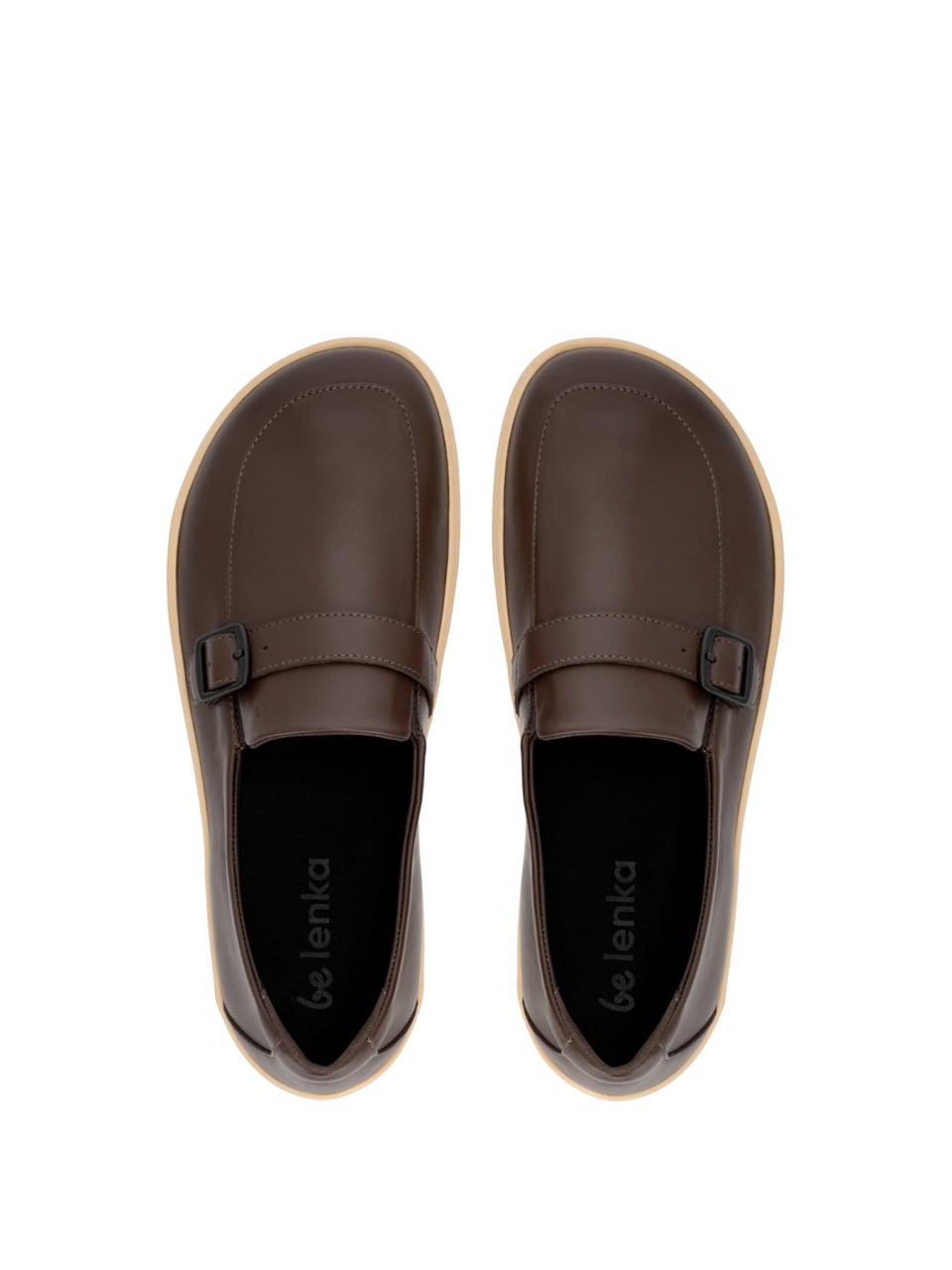 Barefoot mokasyny Be Lenka Amadeus - Dark Brown