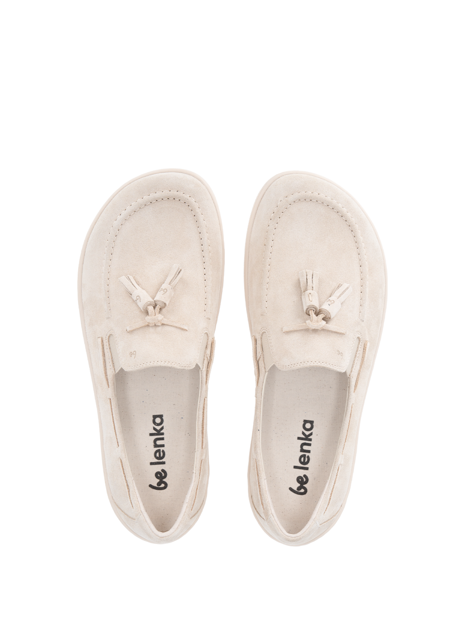 Barefoot Mocasines Be Lenka Portsiders - Beige