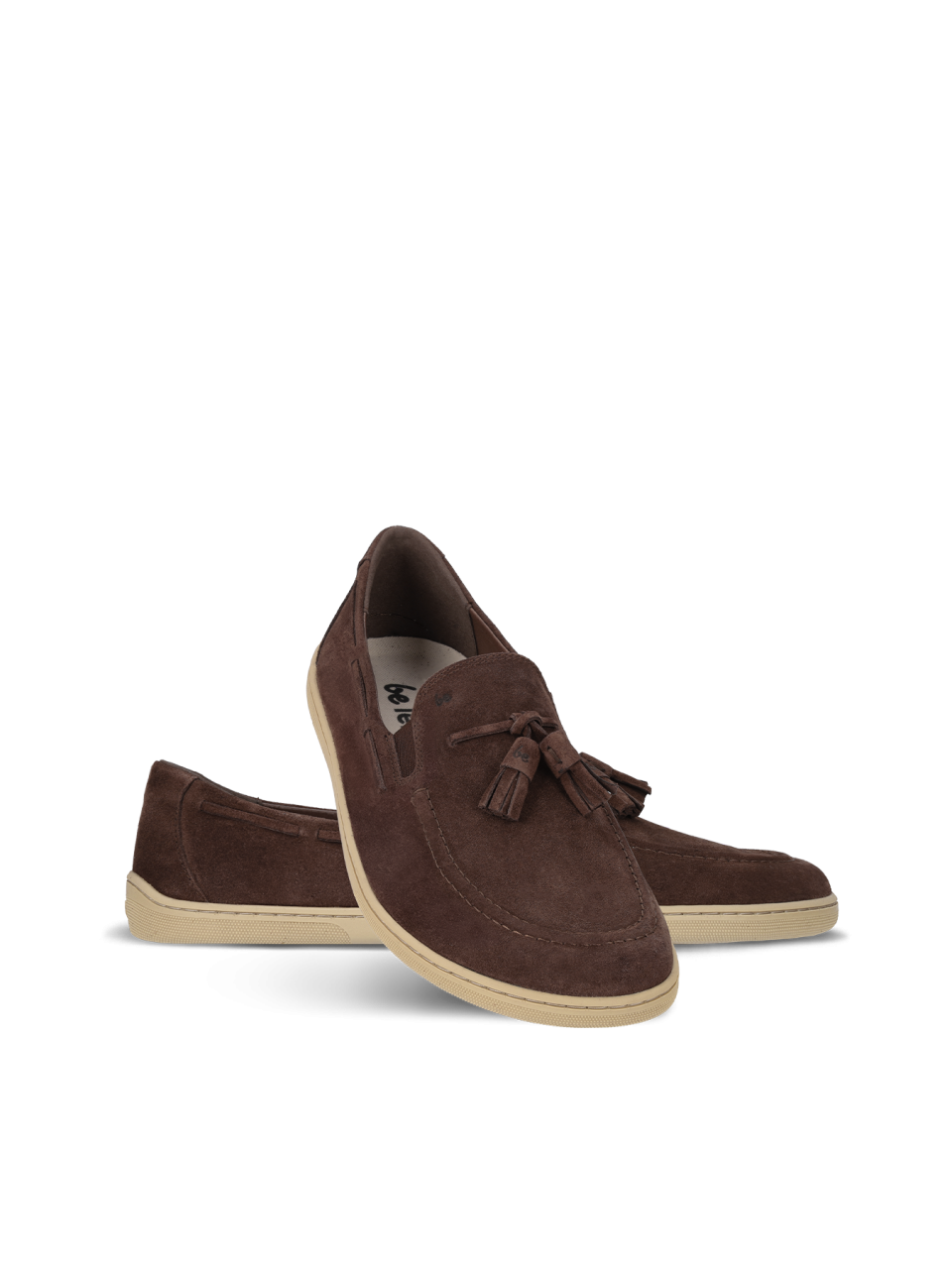 Barefoot Moccasins Be Lenka Portsiders - Dark Brown