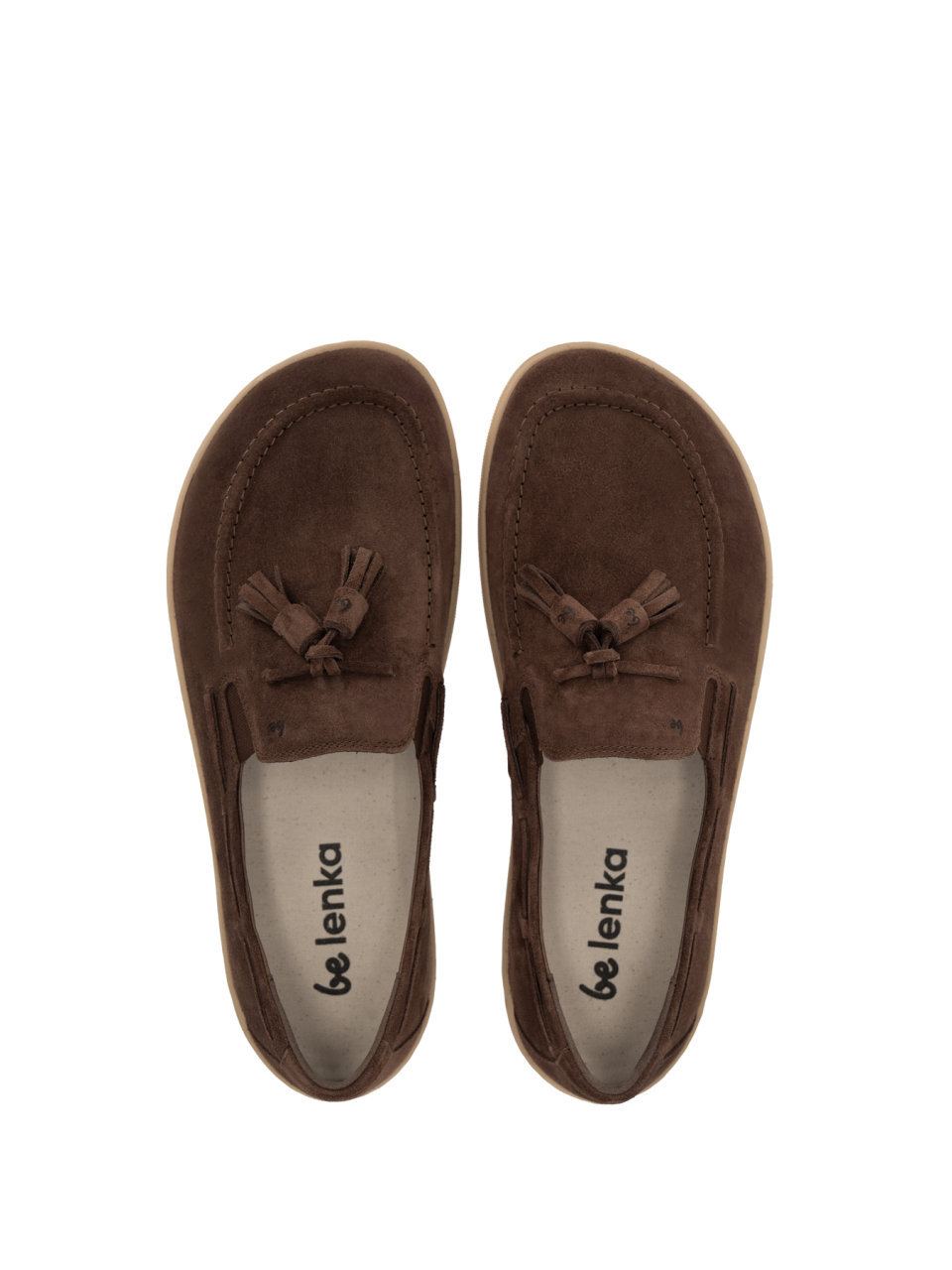 Barefoot Mocasines Be Lenka Portsiders - Dark Brown