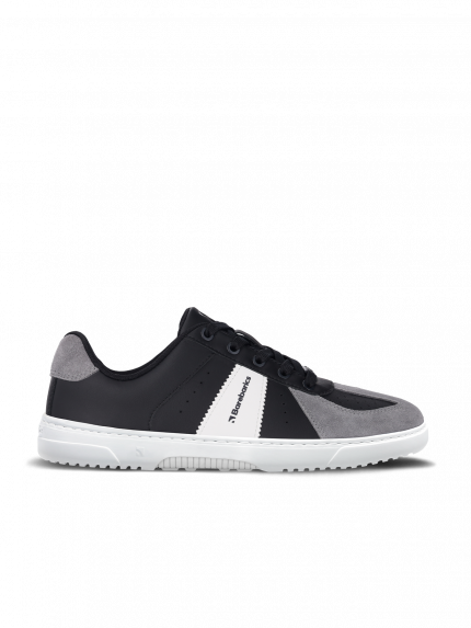 Barefoot Sneakers Barebarics Icara - Black & Dark Grey