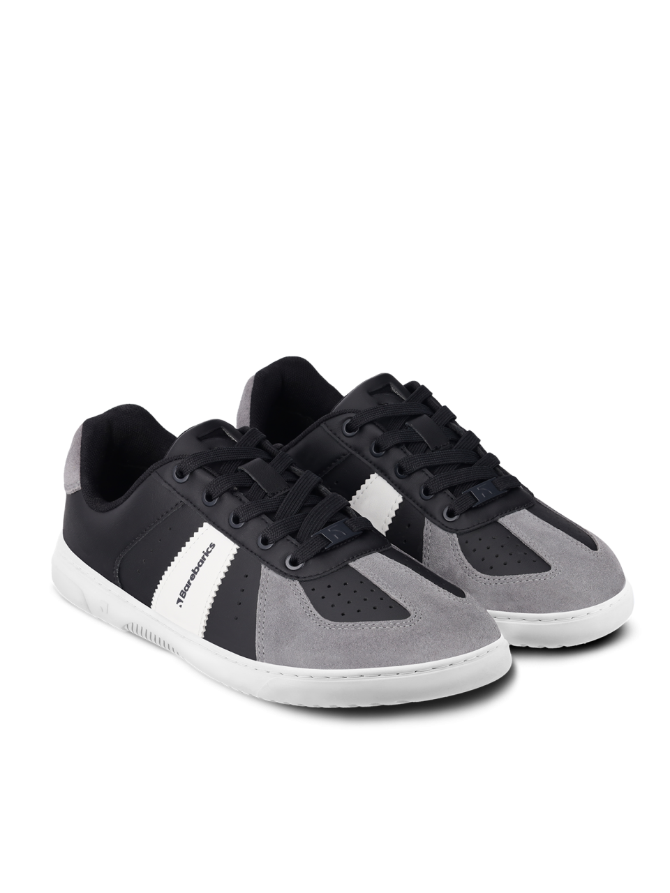 Barefoot Sneakers Barebarics Icara - Black & Dark Grey