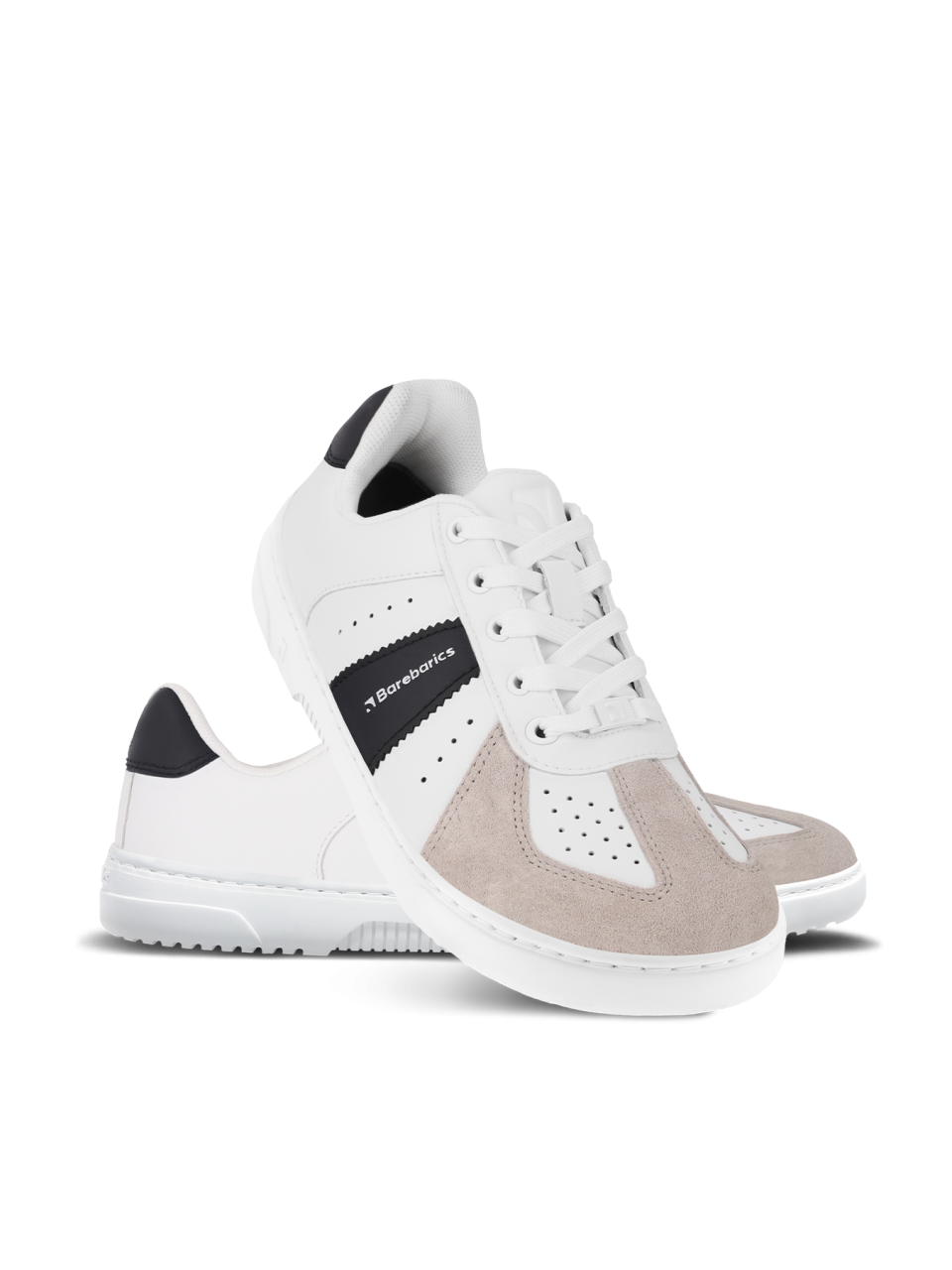 Barefoot Sneakers Barebarics Icara - White & Beige