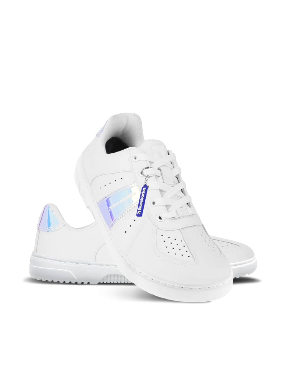 Barefoot Sneakers Barebarics Icara - White & Pastel Iridescent