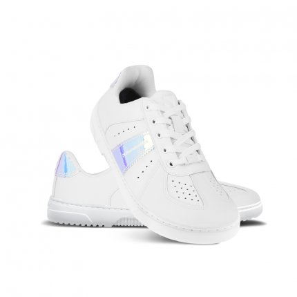 Barefoot Sneakers Barebarics Icara - White & Pastel Iridescent