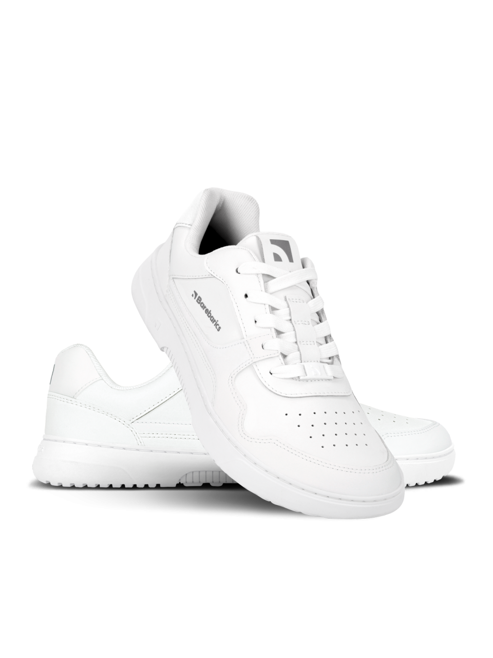 Barefoot Sneakers Barebarics Zing - All White - Leather