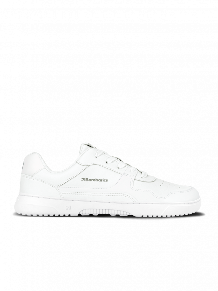 Barefoot tenisky Barebarics Zing - All White - Leather