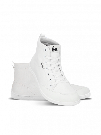 Barefoot tenisky Be Lenka Rebound - High Top - All White