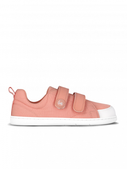 Detské barefoot tenisky Be Lenka Canvi Kids - Coral Pink