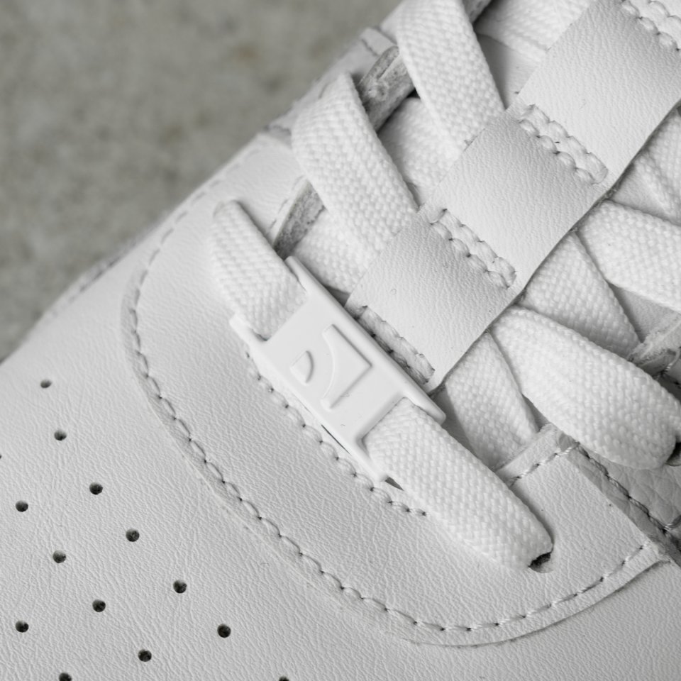 Barefoot Sneakers Barebarics Zing - White & Light Grey - Leather