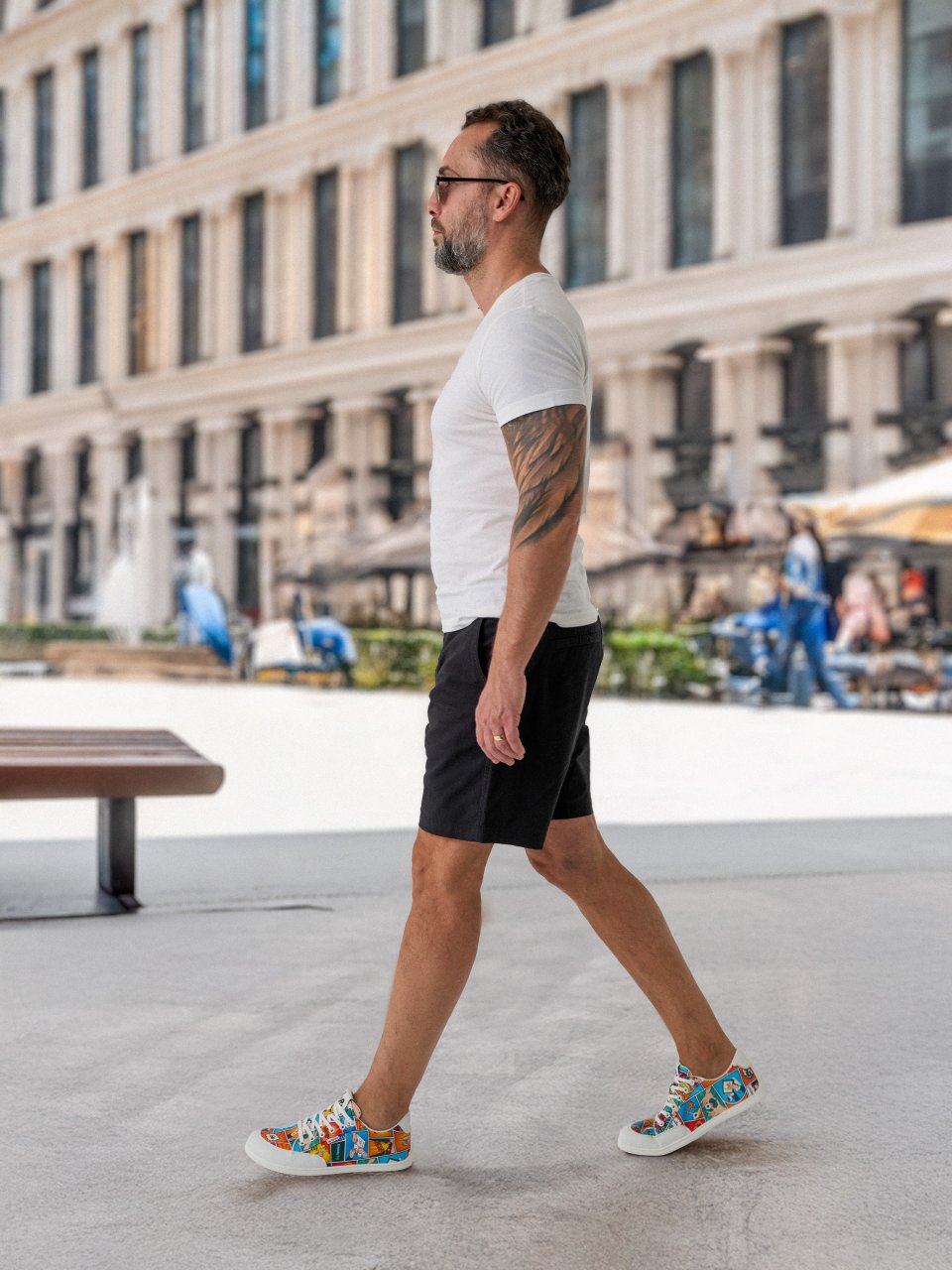 Barefoot tenisky Be Lenka Rebound - Comics Color