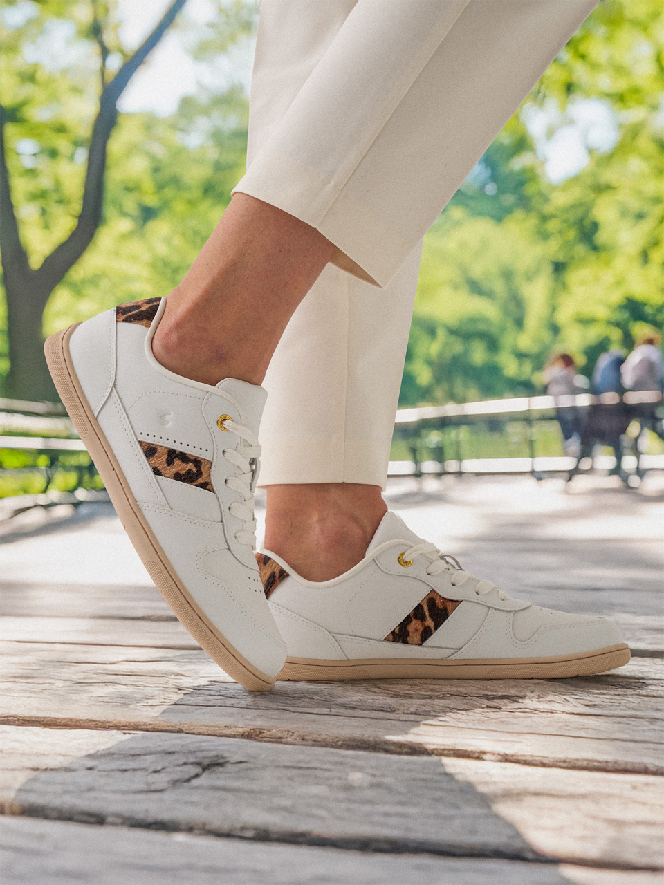 Barefoot tenisky Be Lenka Cellestia - White & Leopard
