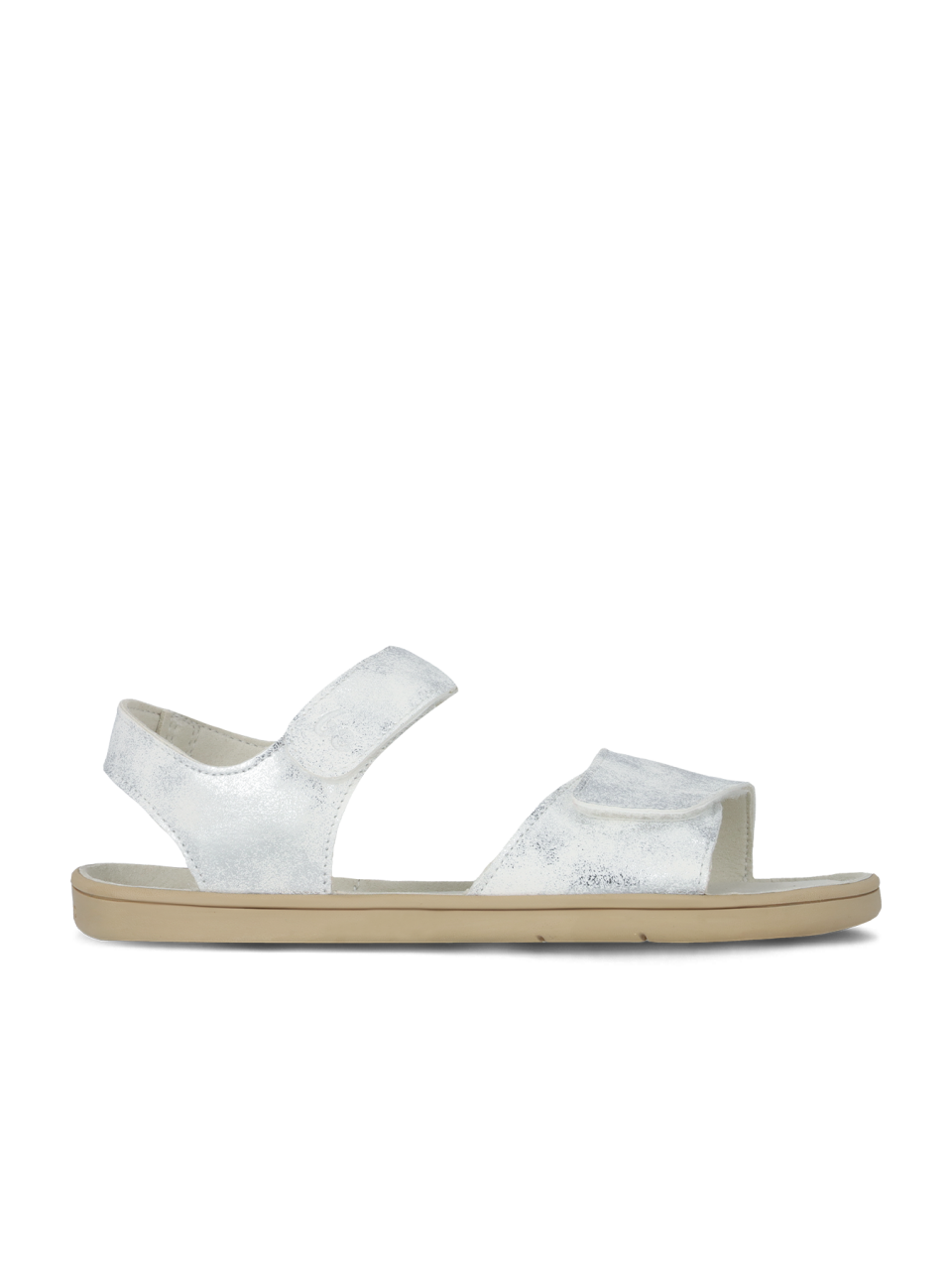 Dziecięce barefoot sandały Be Lenka Miami Kids - Off - White Sparkle